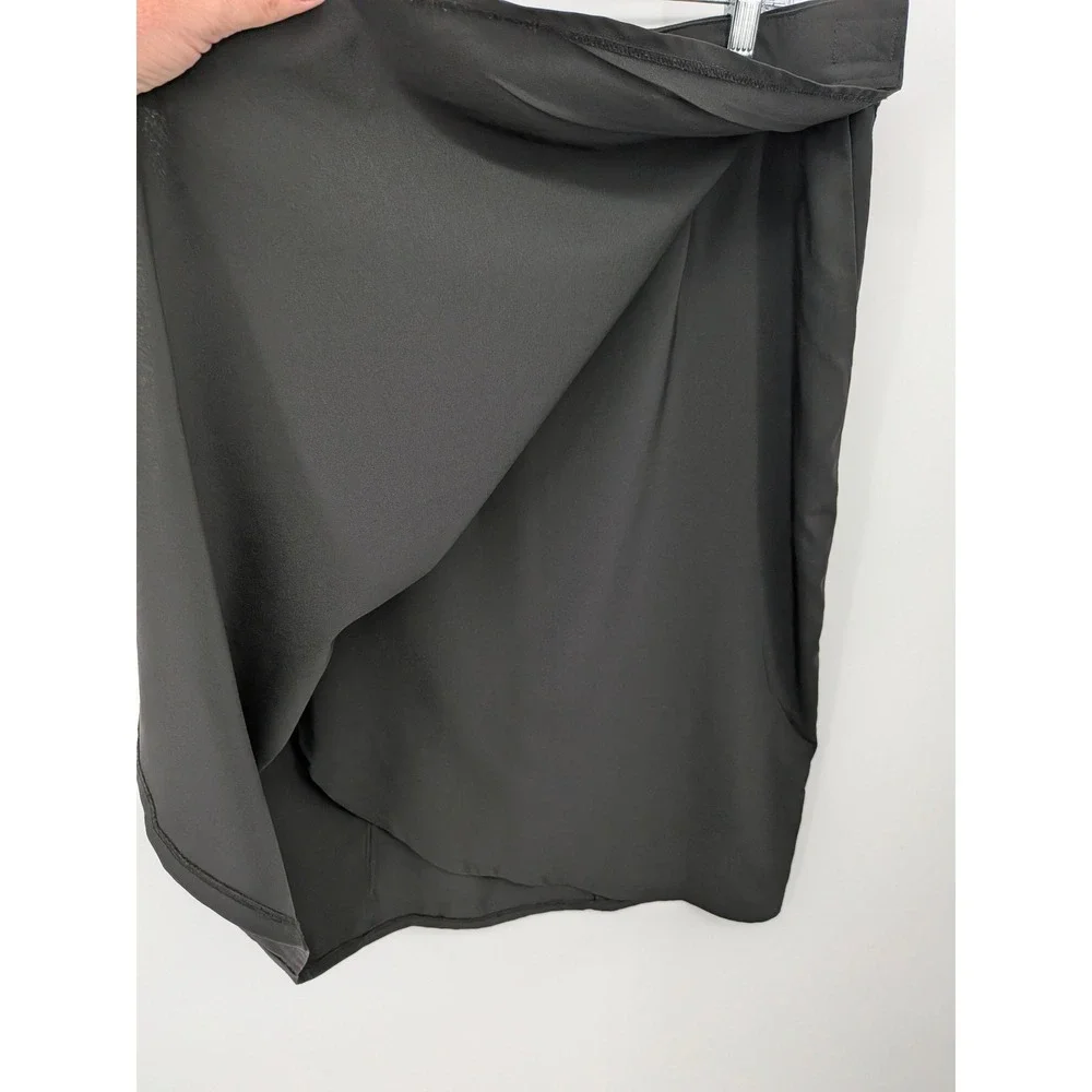RipSkirt Hawaii Wrap Skirt Women XL Black Quick Dry Travel Casual Vacation